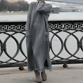 Vera | Langes Strickkleid mit Rundhals