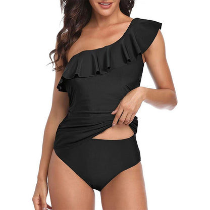 Der One-Shoulder-Bikini