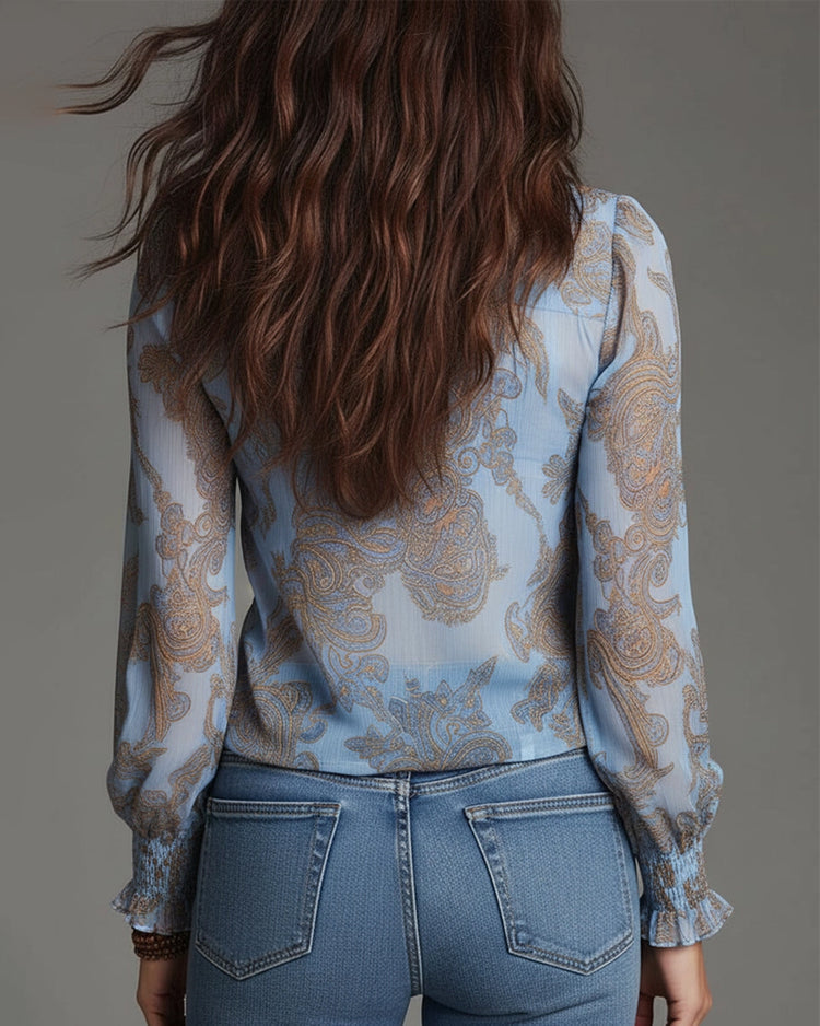 Die Bohème-Whisper-Bluse