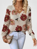Mia | Klassisches Langarmshirt mit Rundhals