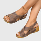 Nadine | Orthopädische Komfort-Sandalen mit Fußbett