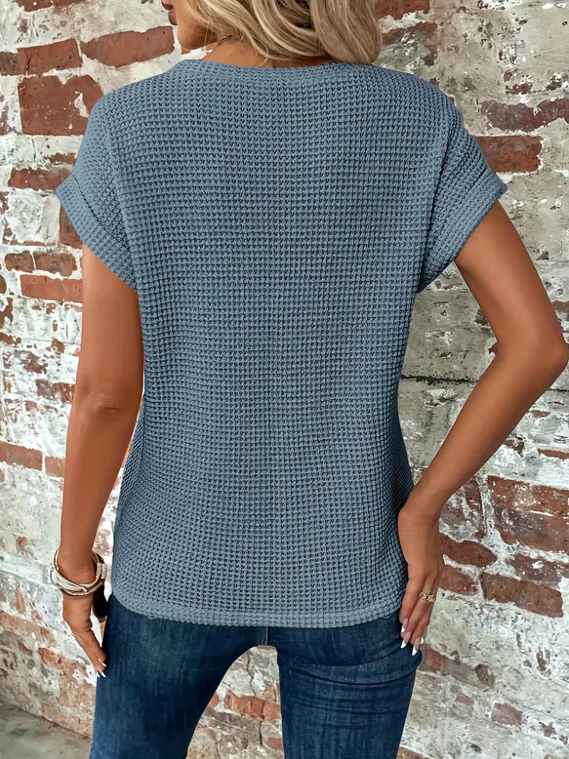 Petra | Klassisches Damen-T-Shirt in Weiß