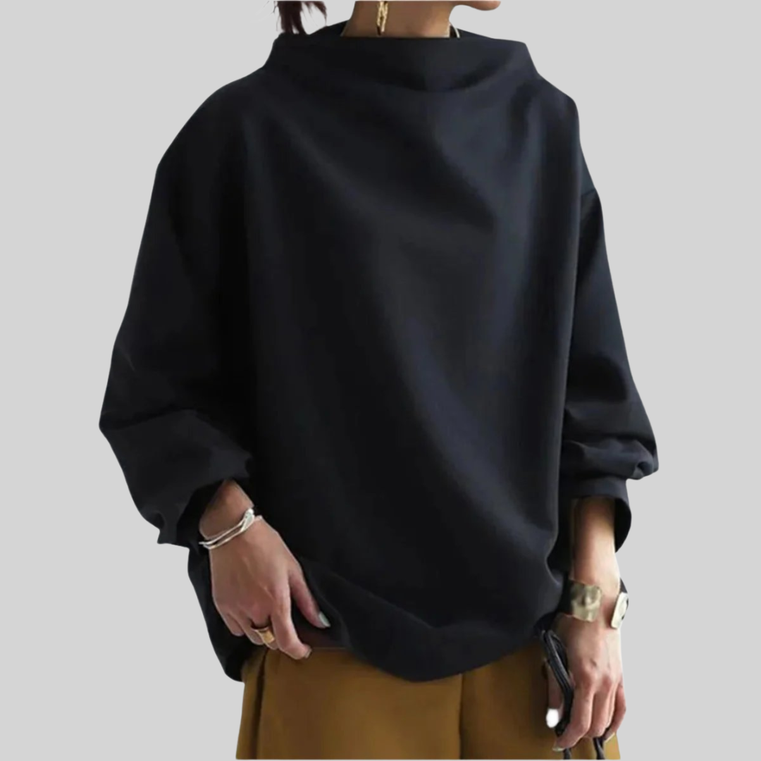 Petra | Kuscheliger Strickpullover mit Zopfmuster