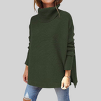 Vera | Weiter Pullover mit Rollkragen