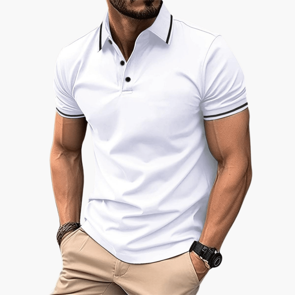 Klara | Klassisches Poloshirt mit Struktur