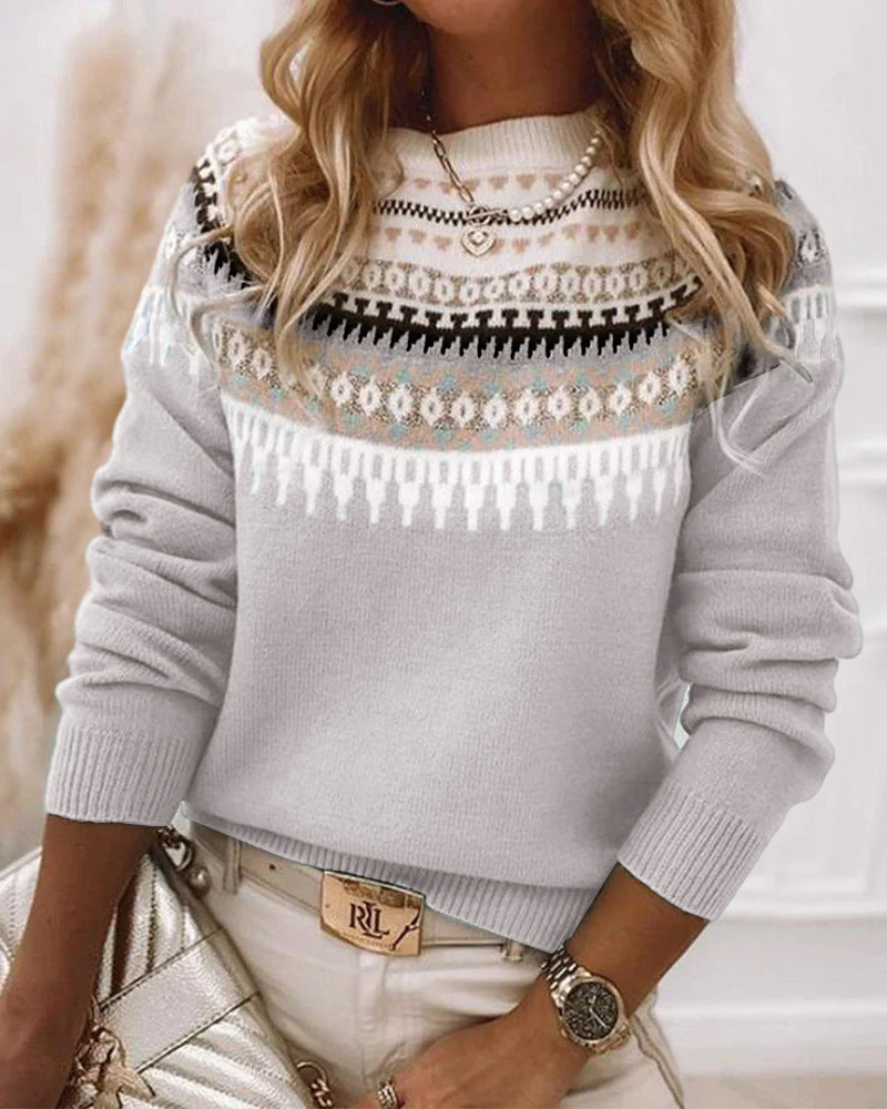 Lena | Kuscheliger Pullover in Strickoptik