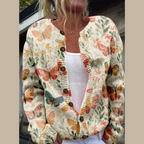 Klara | Gestrickter Cardigan mit Knopfleiste
