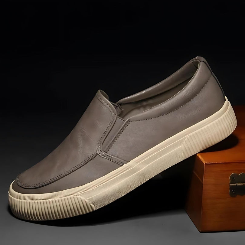 Petra | Eleganter Leder-Slipper ohne Schnürung
