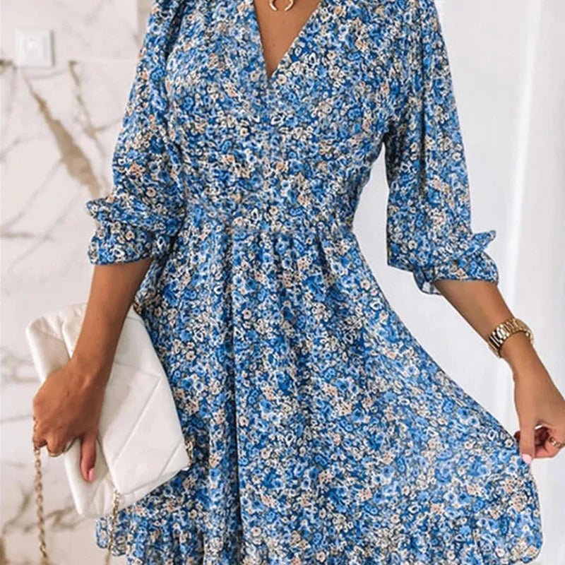 Klara | Verspieltes Blumenkleid mit Charme