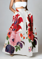 Mathilda | Romantischer Blumenrock mit Volants
