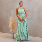 Vera | Verspieltes Maxikleid mit Rüschen