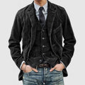 Frieda | Strukturierter Cord-Blazer mit Weste