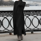 Vera | Langes Strickkleid mit Rundhals