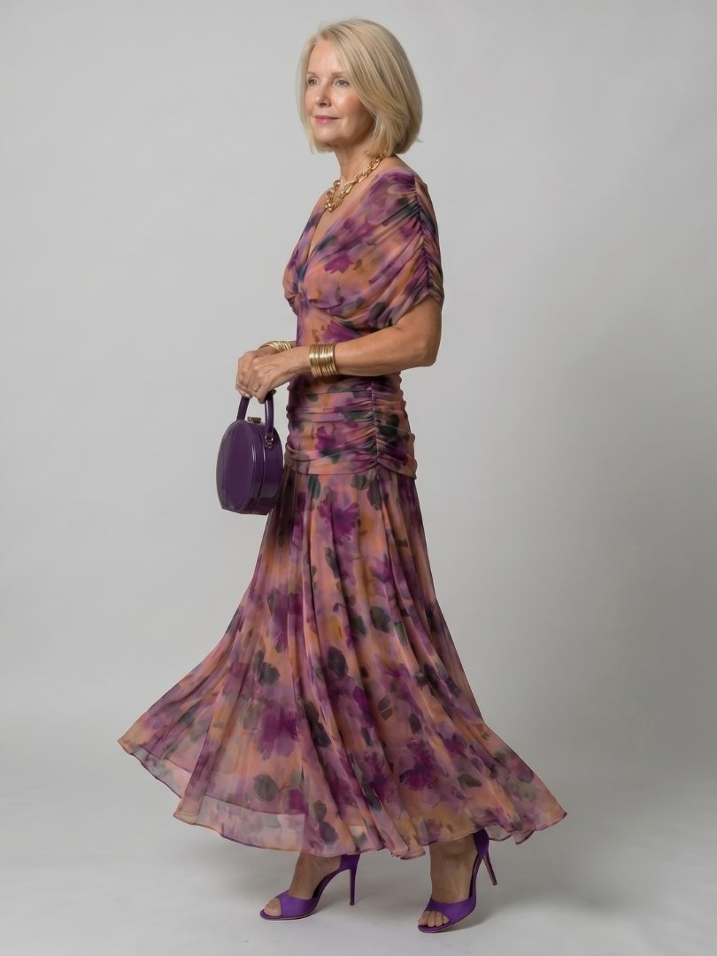 Solveig | Off-Shoulder Midikleid