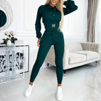 Marlene | Eleganter Jumpsuit mit weitem Bein
