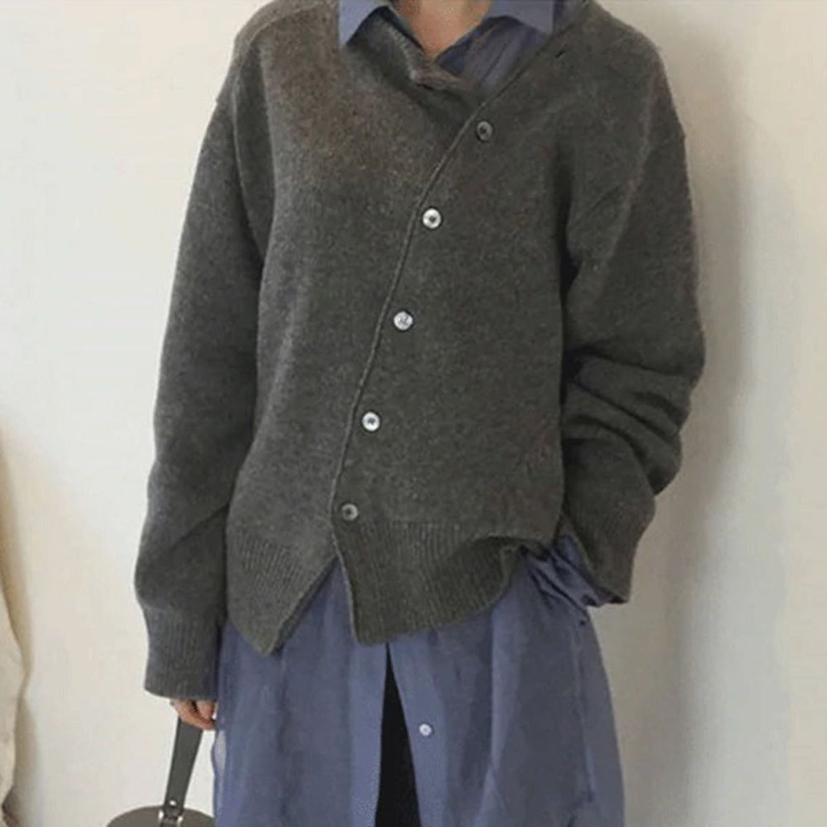 Marlene | Pullover mit Knopfleiste