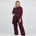Vera | Elegantes dreiteiliges Stretch-Ensemble