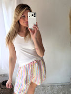 Paula | Brise Ripp-Top aus Baumwolle