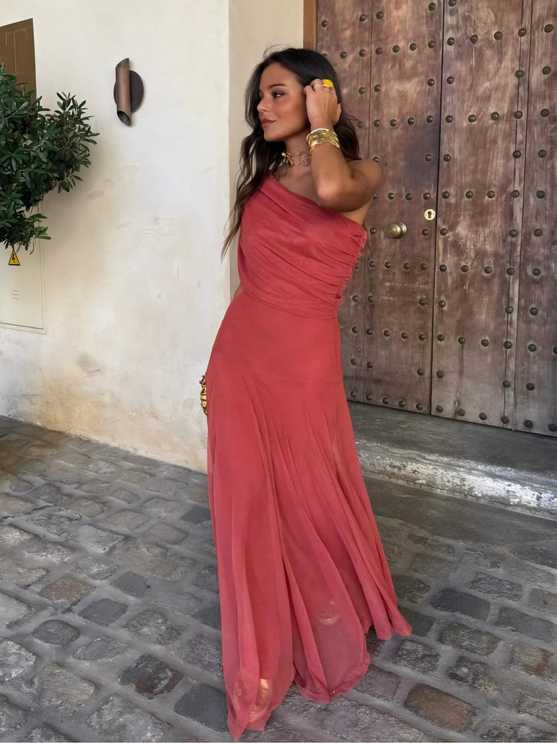 Leonora | Fließendes Maxikleid aus Tüll