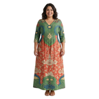 Frieda | Zeitloses Kleid mit Webmuster