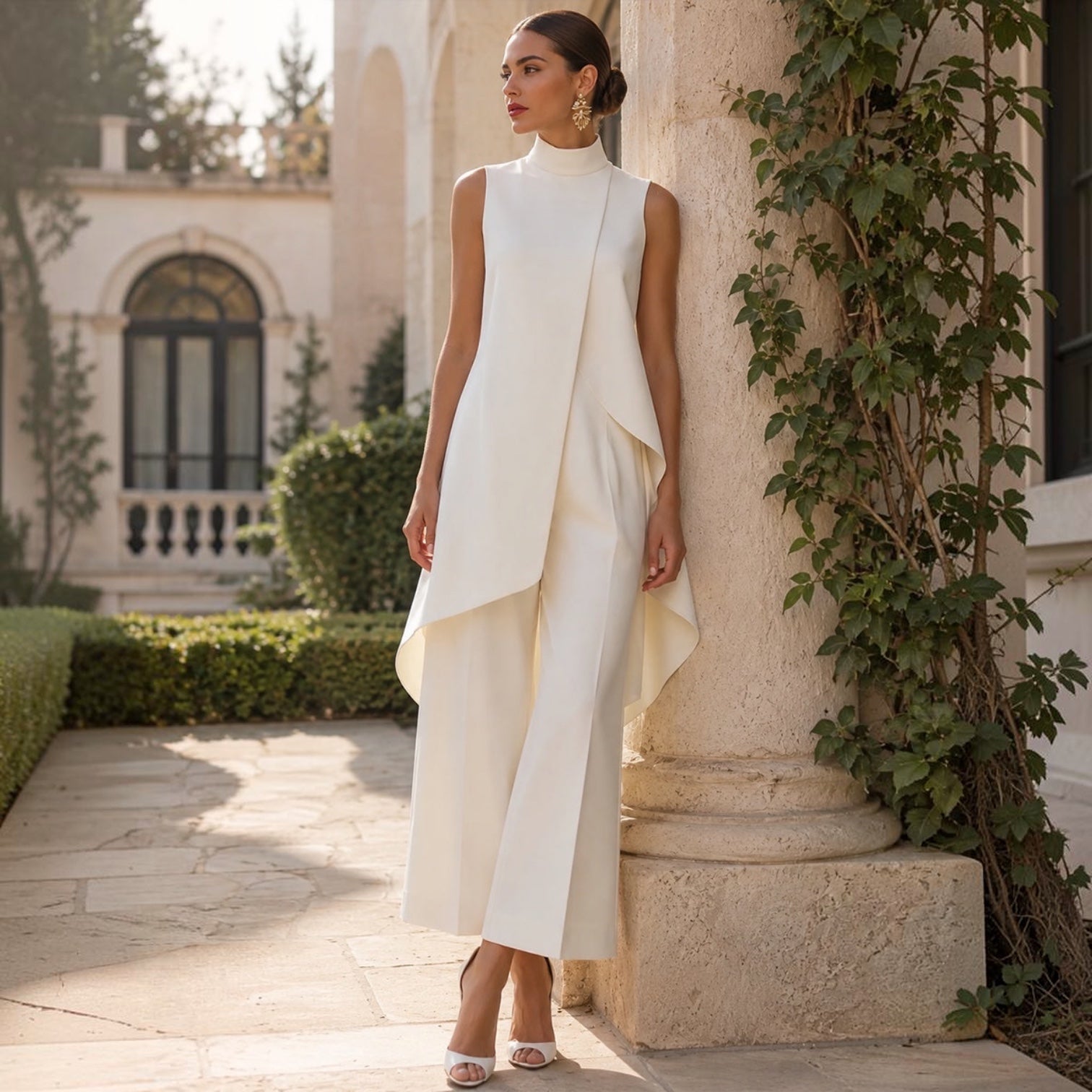 Isabella | Elegantes Abendensemble mit Stehkragen