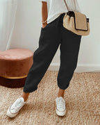 Vera | Leichte Sommerhose mit Leinen