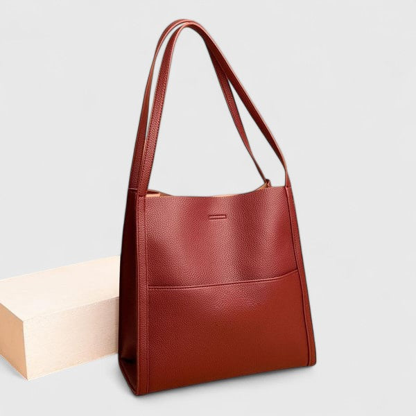 Tanja | Elegante Schultertasche aus Leder