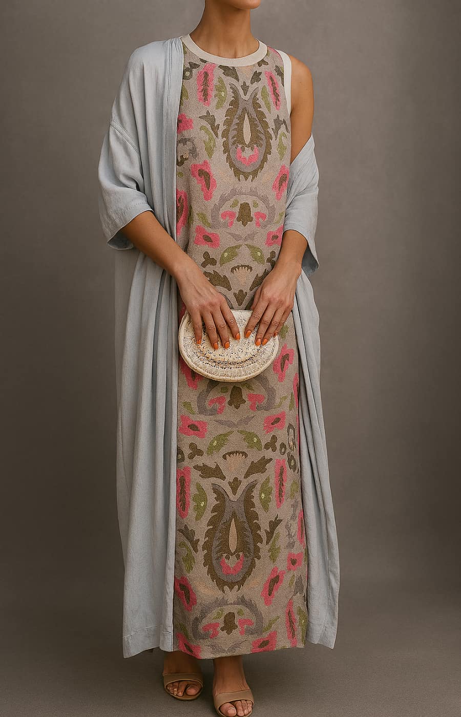 Britta | Kleid mit eleganter Stola