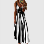 Marlene | Sommerkleid mit klassischen Streifen