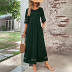 Vivienne | Figurbetonendes Midi-Kleid mit Bauchschmeicheleffekt