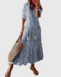 Valentina | Verspieltes Boho-Maxikleid im Vintagestil
