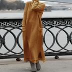 Vera | Langes Strickkleid mit Rundhals