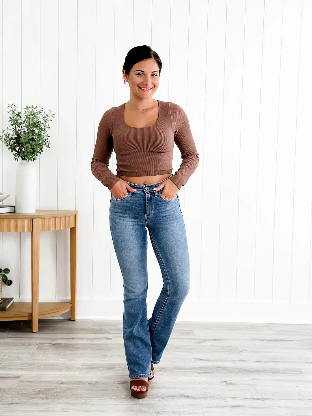 Die Perfect Sculpt Bootcut Jeans