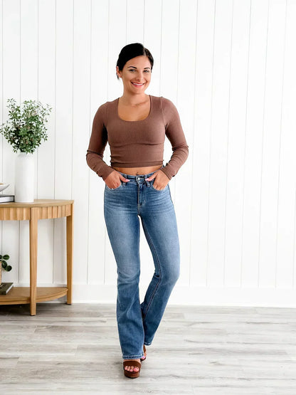 Die Perfect Sculpt Bootcut Jeans