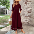 Vivienne | Figurbetonendes Midi-Kleid mit Bauchschmeicheleffekt
