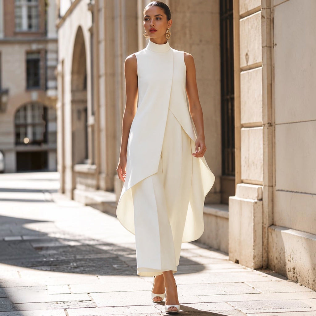 Isabella | Elegantes Abendensemble mit Stehkragen