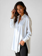 Frieda | Lässiges Oversize-Hemdkleid