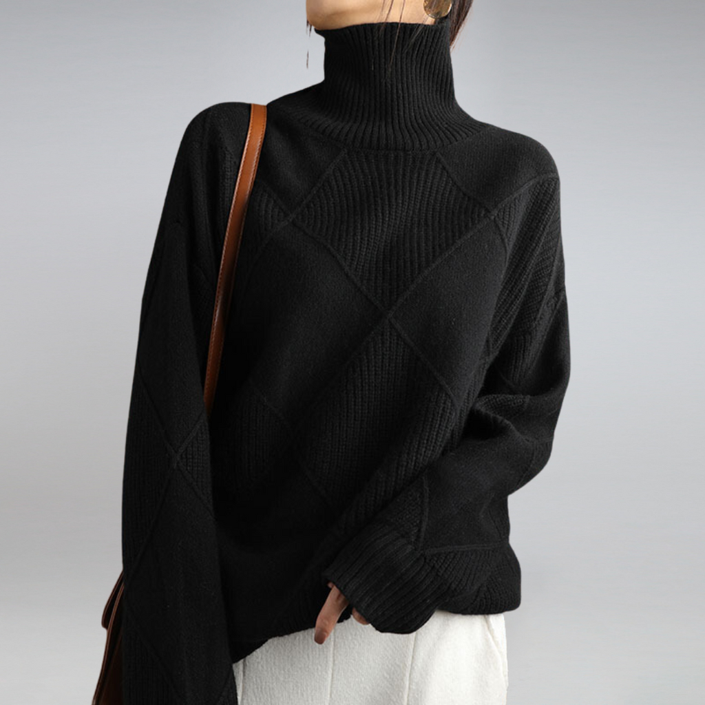 Vera | Weicher Strickpullover in Zartrosa