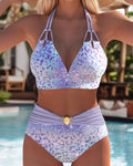 Vera | Zweiteiliger Bikini mit Muster