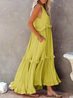 Vera | Kleid mit romantischem Rüschenabschluss