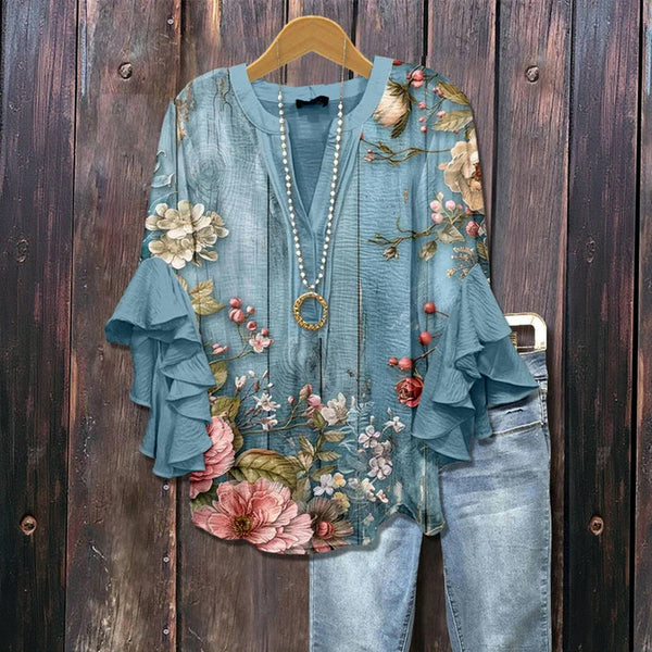 Die Wiesenblüte-Bluse