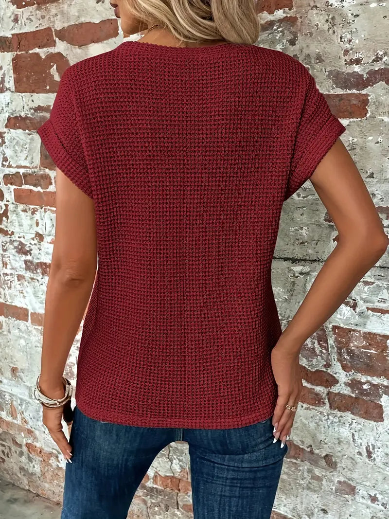 Petra | Klassisches Damen-T-Shirt in Weiß