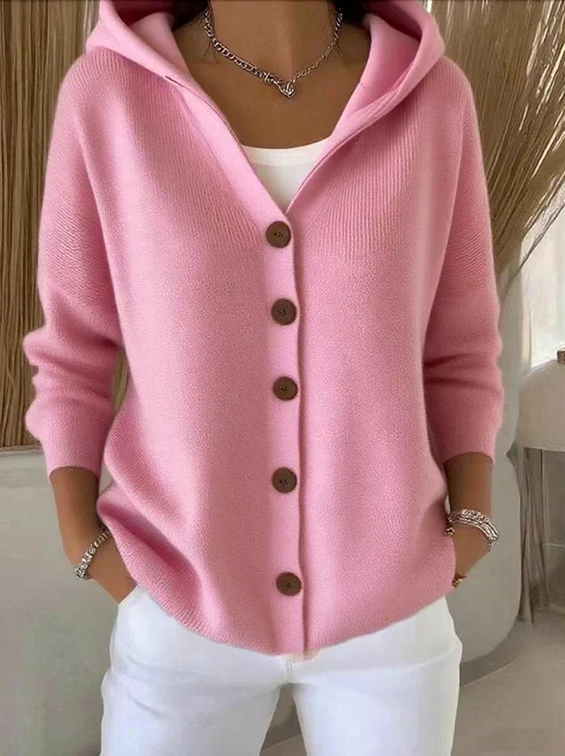 Vera | Gemütliche Strickjacke mit Knöpfen