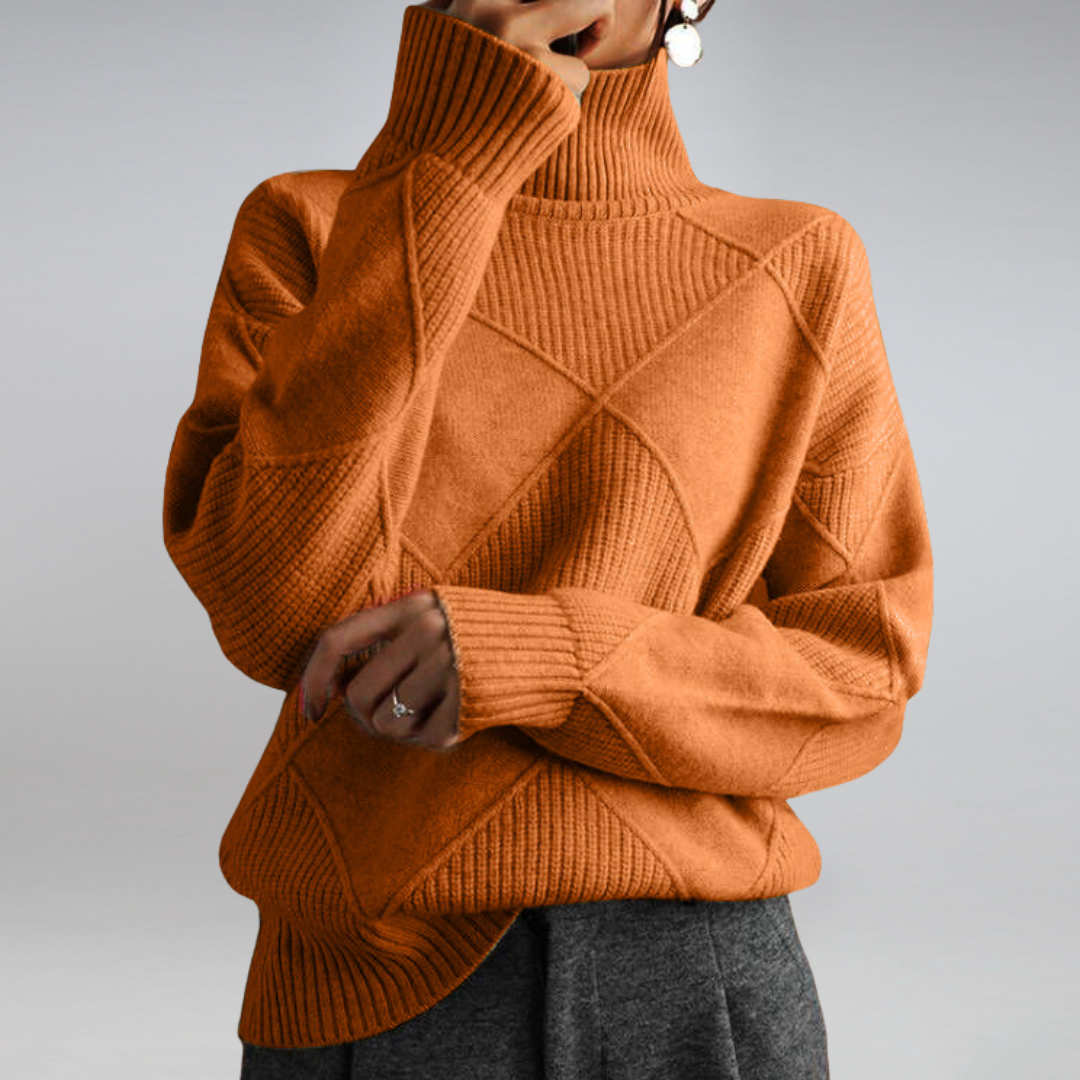 Vera | Weicher Strickpullover in Zartrosa