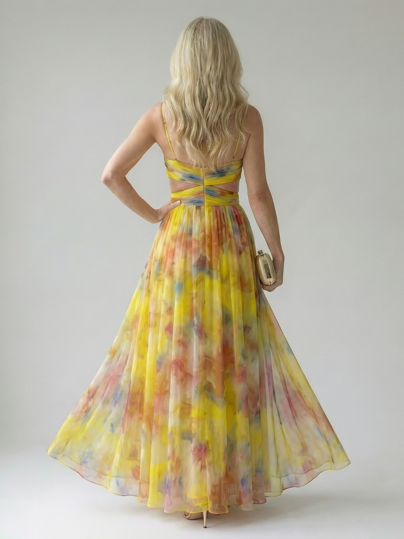 Liesbeth | Weiches Wickel-Maxi-Kleid