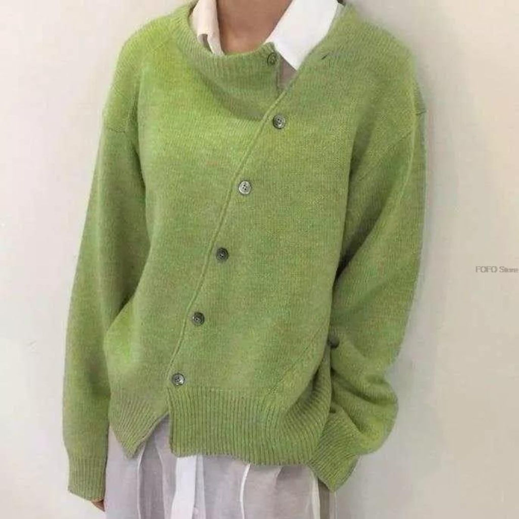 Marlene | Pullover mit Knopfleiste