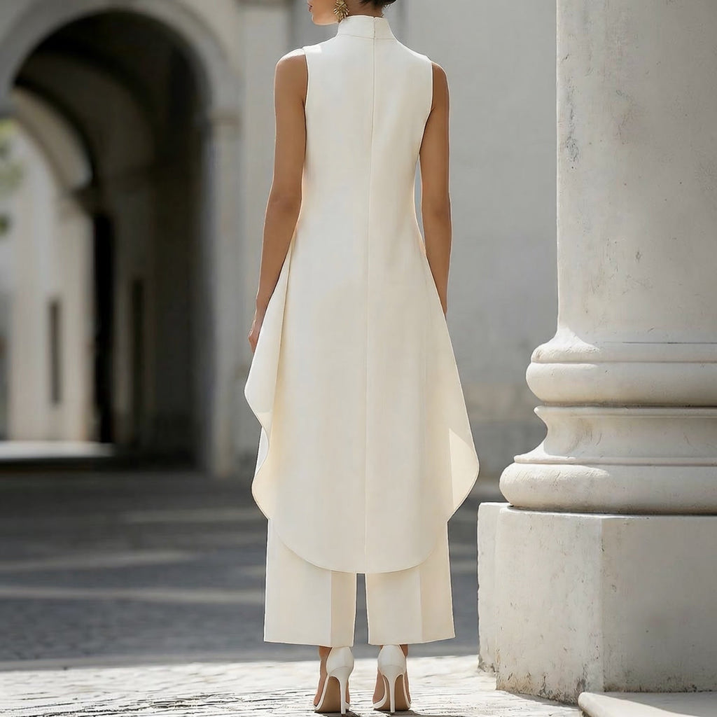 Isabella | Elegantes Abendensemble mit Stehkragen