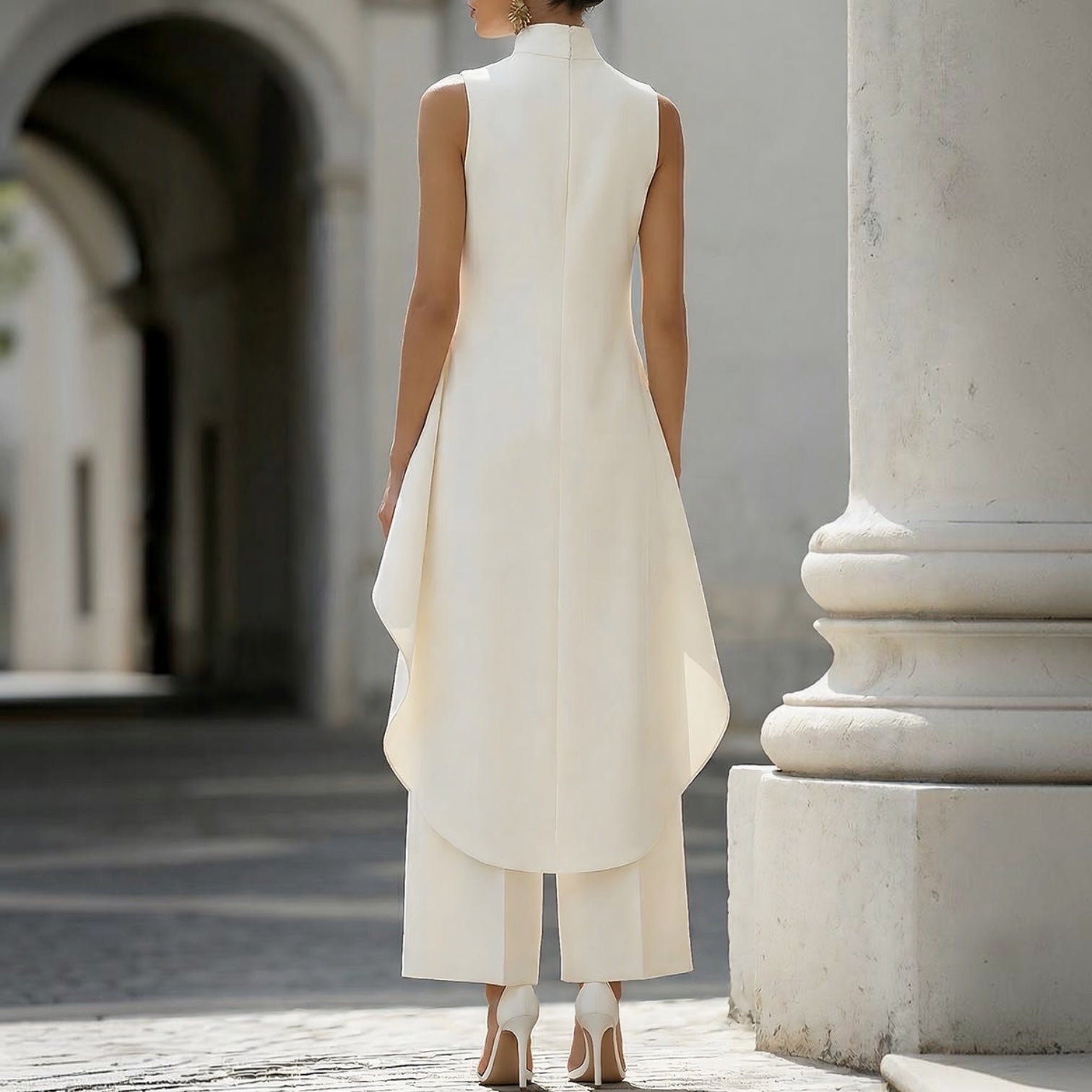 Isabella | Elegantes Abendensemble mit Stehkragen