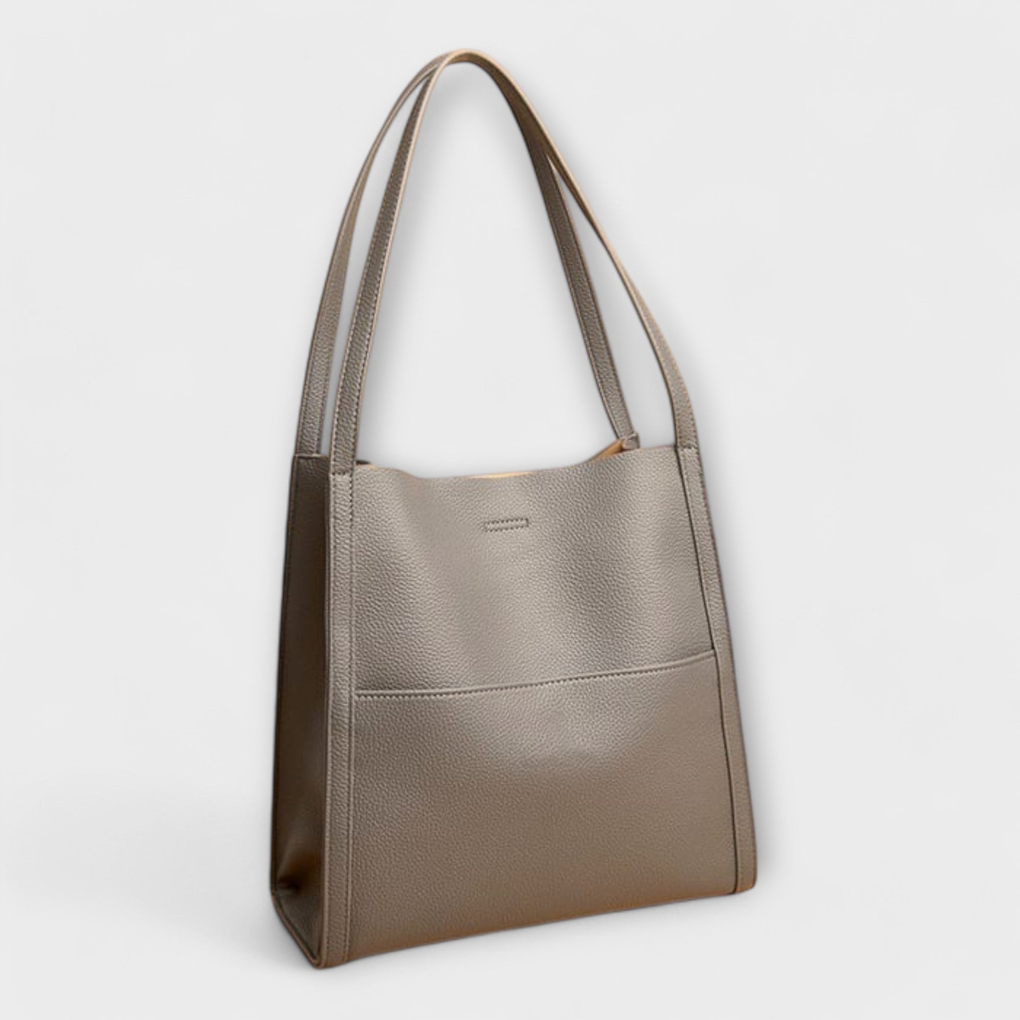 Klara | Handgefertigte Ledertasche mit Ziernähten