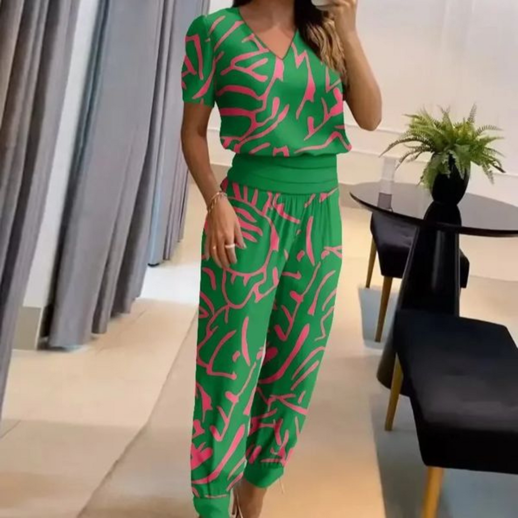 Vera | Stilvolles Zweiteiler-Set in Trend